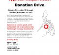 Donation Drive for Typhoon Haiyan