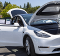 Telsa at EV Showcase event