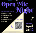 Youth Commission Open Mic Night