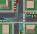 Illustration with showing a 20 ft space between a car and the beginning of a curb