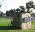 City of Los Altos entrance marker at Lincoln Park