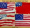 Kinder Prep American Flag art