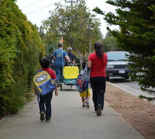 Walk to School Day 2015