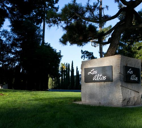 City of Los Altos granite marker