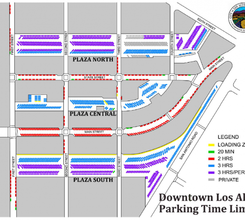 Downtown Parking Map