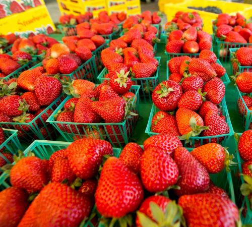 Farmers' Market Strawberries