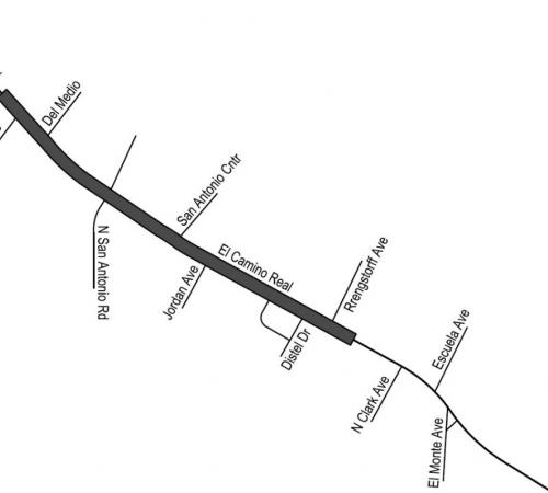 El Camino Real Parking Study Area