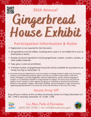 Gingerbread House Rules and Participant Information 