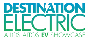 logo reads destination electric a los altos ev showcase
