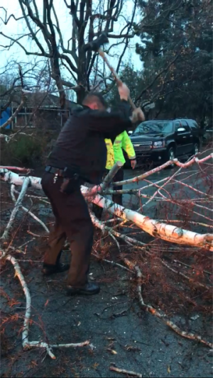 Police Storm Response