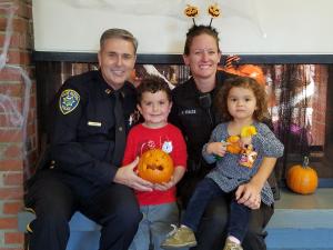 Pumpkin Carving with a Cop