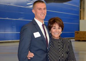 Congressmember Anna Eshoo with Dylan Zorn