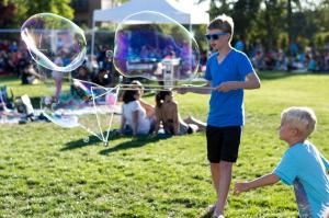 Kids enjoying Summer Concert Series