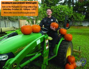 Pumpkin Carving with a Cop