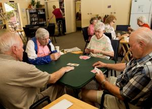 Card Games at the Hillview Senior Program