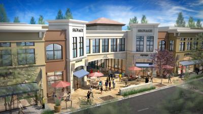 Design rendering of the 400 Main Street Building