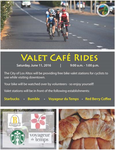 Valet Cafe Ride flyer