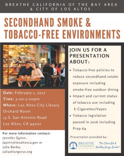 Business Workshop: Secondhand Smoke