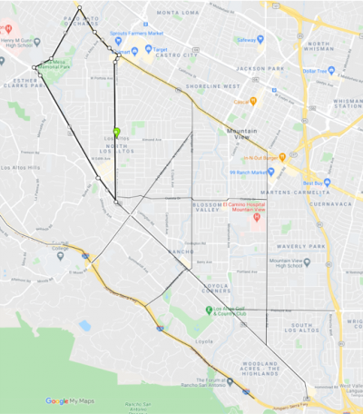 Los Altos Evacuation Routes