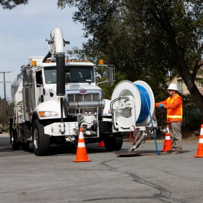 sewer work