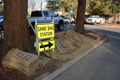 Sandbag station, Municipal Services Center