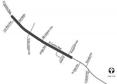 El Camino Real Parking Study Area