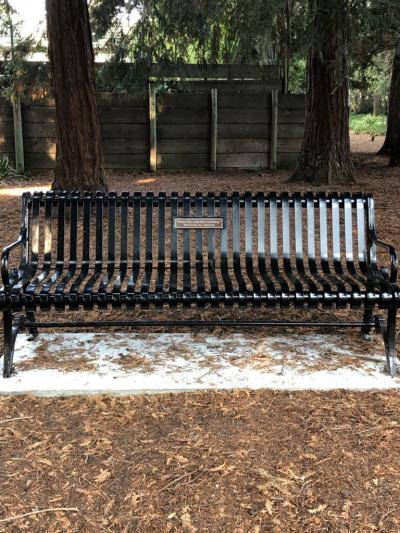 Bob Davis Memorial Bench